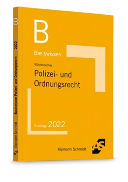 Abbildung von Wüstenbecker | Basiswissen Polizei- und Ordnungsrecht | 5. Auflage | 2022 | beck-shop.de