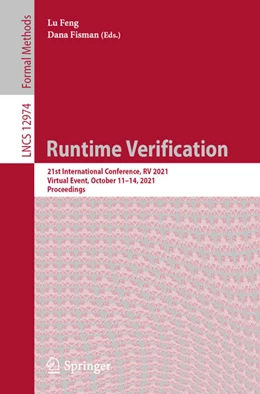 Abbildung von Feng / Fisman | Runtime Verification | 1. Auflage | 2021 | beck-shop.de