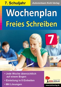 Abbildung von Wochenplan Freies Schreiben / Klasse 7 | 1. Auflage | 2022 | beck-shop.de