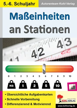 Abbildung von Hartmann | Maßeinheiten an Stationen / Klasse 5-6 | 1. Auflage | 2022 | beck-shop.de