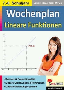 Abbildung von Wochenplan Lineare Funktionen / Klasse 7-8 | 1. Auflage | 2022 | beck-shop.de
