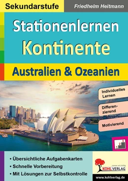 Abbildung von Heitmann | Stationenlernen Kontinente / Australien & Ozeanien | 1. Auflage | 2022 | beck-shop.de