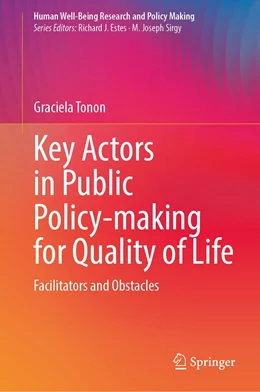 Abbildung von Tonon | Key Actors in Public Policy-making for Quality of Life | 1. Auflage | 2022 | beck-shop.de