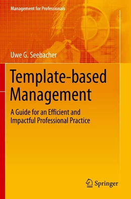 Abbildung von Seebacher | Template-based Management | 1. Auflage | 2021 | beck-shop.de