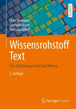 Abbildung von Biemann / Heyer | Wissensrohstoff Text | 2. Auflage | 2022 | beck-shop.de