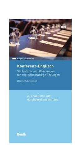 Abbildung von Mühlbauer | Konferenz-Englisch - Buch mit E-Book | 3. Auflage | 2019 | beck-shop.de