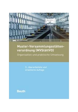 Abbildung von Klode | Muster-Versammlungsstättenverordnung (MVStättVO) - Buch mit E-Book | 3. Auflage | 2020 | beck-shop.de
