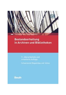Abbildung von Allscher / Haberditzl | Bestandserhaltung in Archiven und Bibliotheken - Buch mit E-Book | 7. Auflage | 2021 | beck-shop.de