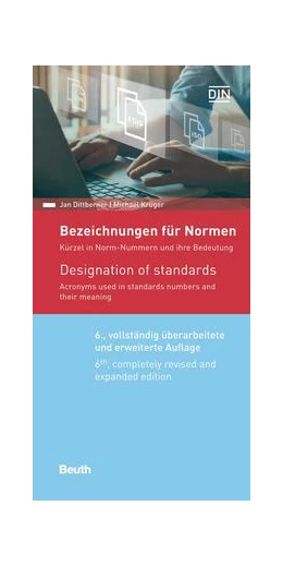 Abbildung von Dittberner / Krüger | Bezeichnungen für Normen - Buch mit E-Book | 6. Auflage | 2021 | beck-shop.de