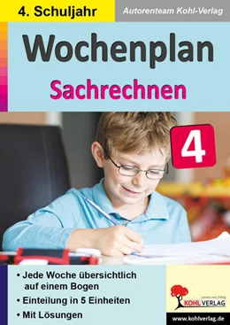 Abbildung von Wochenplan Sachrechnen / Klasse 4 | 1. Auflage | 2022 | beck-shop.de