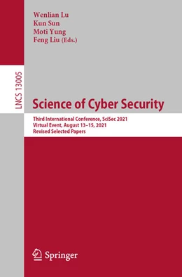 Abbildung von Lu / Sun | Science of Cyber Security | 1. Auflage | 2021 | beck-shop.de