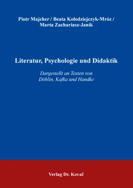 Abbildung von Majcher / Kolodziejczyk-Mróz | Literatur, Psychologie und Didaktik | 1. Auflage | 2021 | 95 | beck-shop.de