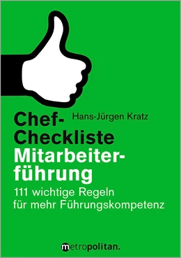 Abbildung von Kratz | Chef-Checkliste Mitarbeiterführung | 12. Auflage | 2022 | beck-shop.de
