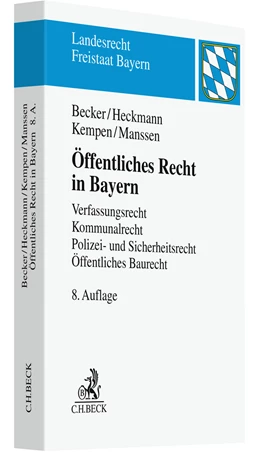 Abbildung von Becker / Heckmann | Öffentliches Recht in Bayern | 8. Auflage | 2022 | beck-shop.de