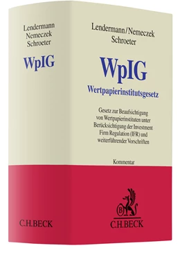 Abbildung von Lendermann / Nemeczek | Wertpapierinstitutsgesetz: WpIG | 1. Auflage | 2024 | beck-shop.de