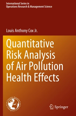 Abbildung von Cox Jr. | Quantitative Risk Analysis of Air Pollution Health Effects | 1. Auflage | 2021 | 299 | beck-shop.de