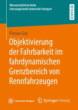 Abbildung von Goy | Objektivierung der Fahrbarkeit im fahrdynamischen Grenzbereich von Rennfahrzeugen | 1. Auflage | 2021 | beck-shop.de