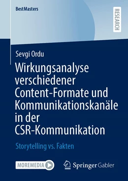 Abbildung von Ordu | Wirkungsanalyse verschiedener Content-Formate und Kommunikationskanäle in der CSR-Kommunikation | 1. Auflage | 2021 | beck-shop.de