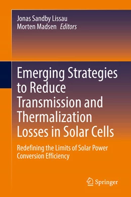 Abbildung von Lissau / Madsen | Emerging Strategies to Reduce Transmission and Thermalization Losses in Solar Cells | 1. Auflage | 2021 | beck-shop.de