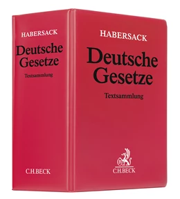 Abbildung von Habersack | Deutsche Gesetze Hauptordner 100 mm • 1 Ersatzordner (leer) | 1. Auflage | 2023 | beck-shop.de