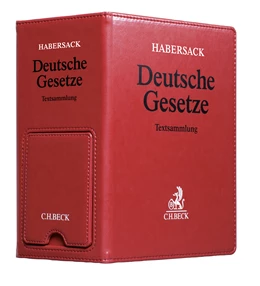 Abbildung von Habersack | Deutsche Gesetze Premium-Ordner 100 mm in Lederoptik mit integrierter Buchstütze • 1 Ersatzordner (leer) | 1. Auflage | | beck-shop.de