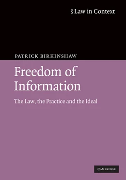 Abbildung von Birkinshaw | Freedom of Information | 1. Auflage | 2010 | beck-shop.de