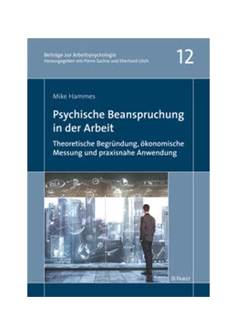 Abbildung von Hammes | Psychische Beanspruchung in der Arbeit | 1. Auflage | 2016 | 12 | beck-shop.de