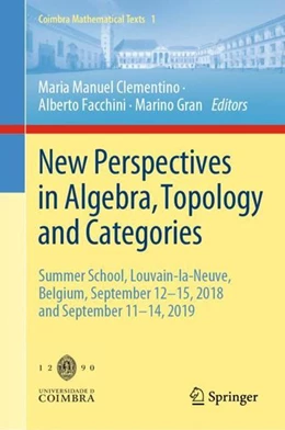 Abbildung von Clementino / Facchini | New Perspectives in Algebra, Topology and Categories | 1. Auflage | 2021 | beck-shop.de