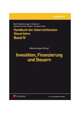 Abbildung von Eberhartinger / Aschauer | Handbuch der österreichischen Steuerlehre, Band IV | 3. Auflage | 2018 | beck-shop.de