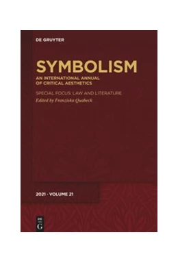 Abbildung von Klaeger / Stierstorfer | Symbolism 21 | 1. Auflage | 2021 | beck-shop.de