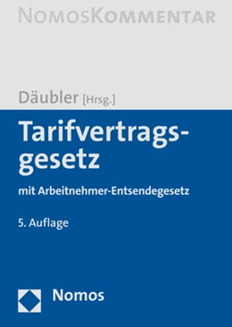 Abbildung von Däubler | Tarifvertragsgesetz | 5. Auflage | 2022 | beck-shop.de