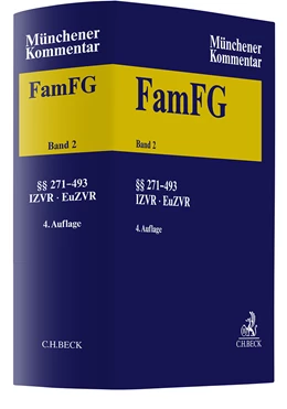 Abbildung von Münchener Kommentar zum FamFG, Band 2: §§ 271-493, Internationales und Europäisches Zivilverfahrensrecht in Familiensachen | 4. Auflage | 2025 | beck-shop.de