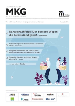 Abbildung von Fachinfo-Magazin MkG • Ausgabe 05/2021 | | 2021 | beck-shop.de