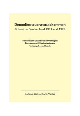 Abbildung von Locher / Meier | Doppelbesteuerungsabkommen Schweiz – Deutschland 1971 und 1978 EL 56 | 1. Auflage | 2021 | beck-shop.de