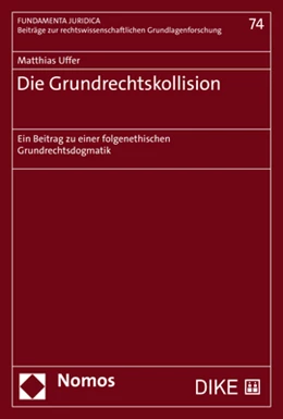 Abbildung von Uffer | Die Grundrechtskollision | 1. Auflage | 2021 | 74 | beck-shop.de