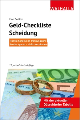 Abbildung von Zwißler | Geld-Checkliste Scheidung | 12. Auflage | 2022 | beck-shop.de