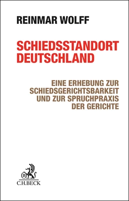 Abbildung von Wolff | Schiedsstandort Deutschland | 1. Auflage | 2025 | beck-shop.de