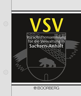 Abbildung von Vorschriftensammlung für die Verwaltung in Sachsen-Anhalt (VSV) | 1. Auflage | 2024 | beck-shop.de