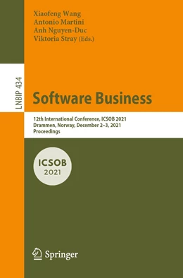 Abbildung von Wang / Martini | Software Business | 1. Auflage | 2021 | 434 | beck-shop.de
