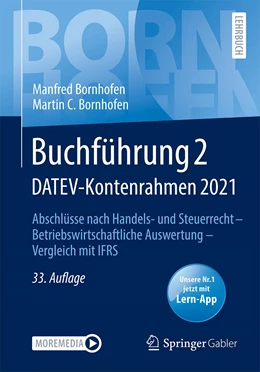 Abbildung von Bornhofen | Buchführung 2 DATEV-Kontenrahmen 2021 | 33. Auflage | 2022 | beck-shop.de