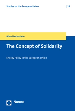Abbildung von Bartenstein | The Concept of Solidarity | 1. Auflage | 2021 | beck-shop.de