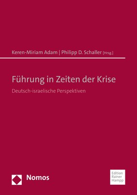 Cover: Adam / Schaller, Führung in Zeiten der Krise