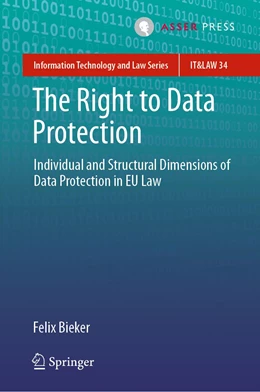 Abbildung von Bieker | The Right to Data Protection | 1. Auflage | 2022 | 34 | beck-shop.de