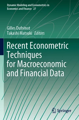 Abbildung von Dufrénot / Matsuki | Recent Econometric Techniques for Macroeconomic and Financial Data | 1. Auflage | 2021 | 27 | beck-shop.de