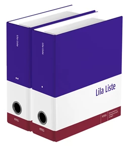 Abbildung von Lila Liste | 36. Auflage | 2021 | beck-shop.de