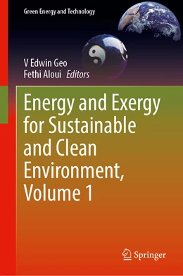 Abbildung von Edwin Geo / Aloui | Energy and Exergy for Sustainable and Clean Environment, Volume 1 | 1. Auflage | 2022 | beck-shop.de