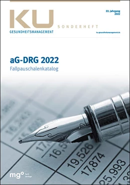 Abbildung von InEK gGmbH / Dienst der Krankenver | aG-DRG Fallpauschalenkatalog 2022 | 1. Auflage | 2022 | beck-shop.de