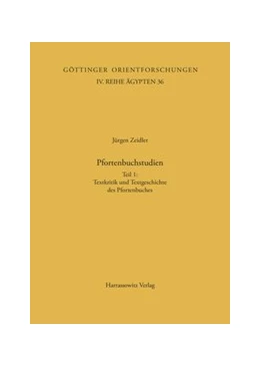 Abbildung von Zeidler | Pfortenbuchstudien | 1. Auflage | 1999 | 36 | beck-shop.de