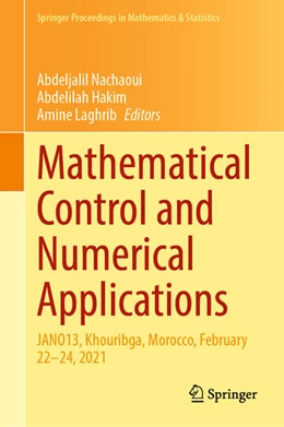 Abbildung von Nachaoui / Hakim | Mathematical Control and Numerical Applications | 1. Auflage | 2021 | beck-shop.de