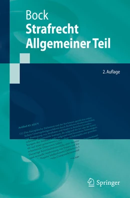 Abbildung von Bock | Strafrecht Allgemeiner Teil | 2. Auflage | 2021 | beck-shop.de